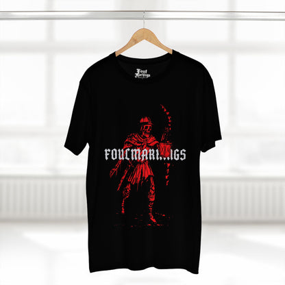Black Lantern Bearer tee shown hanging