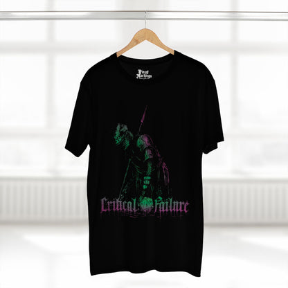 White dead knight tee shown hanging